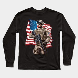 US Marines Long Sleeve T-Shirt